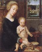 Gerard David Maria with child oil painting